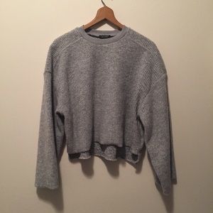 Topshop Gray Sweater